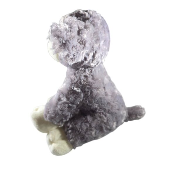 Gund Plush Lamb Stuffed Animal Baby G Grey crinkle ears embroidered eyes sheep - Picture 3 of 8